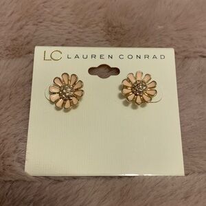 Lauren Conrad Flower Stud Earrings